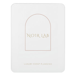 Modern Minimalist Acrylic Business Welcome Sign