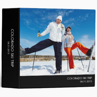 Modern Minimalist All Purpose Photo Album - Black Binder