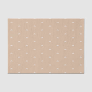 Modern Minimalist Beige Boho Rainbow Tissue Paper