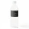 Modern Minimalist | Black Water Bottle Label