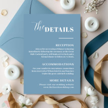 Modern Minimalist blue details