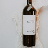 Modern Minimalist Bridesmaid Proposal