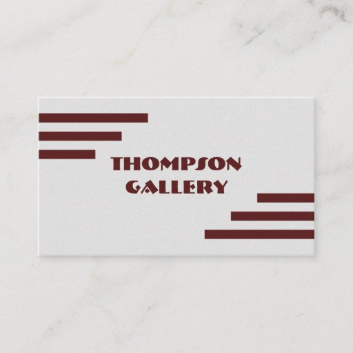 Customizable Modern Minimalist Business Card