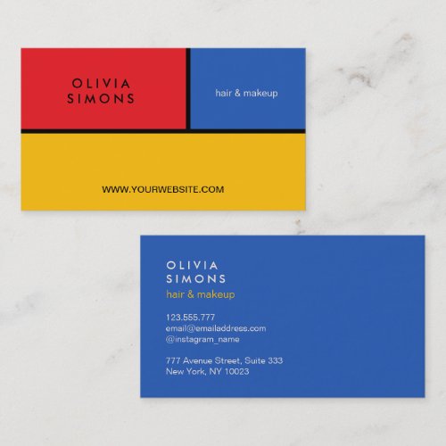 Modern Minimalist Business Card