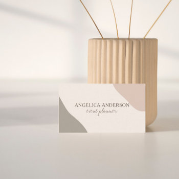 Modern Minimalist Business Card by istanbuldesign at Zazzle