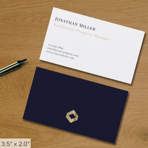 Modern Minimalist Business Card