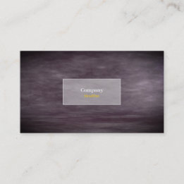 Modern Minimalist Business Card