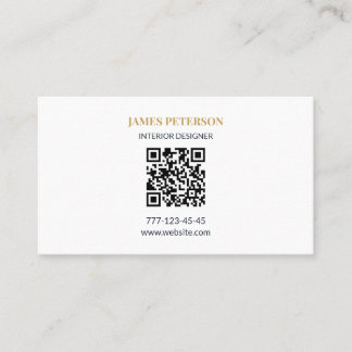 Modern Minimalist Business Card Editable Template