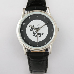 Modern Minimalist Business Company Custom Logo Watch