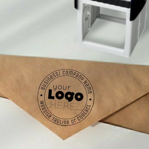 modern minimalist business logo company crest self_inking stamp