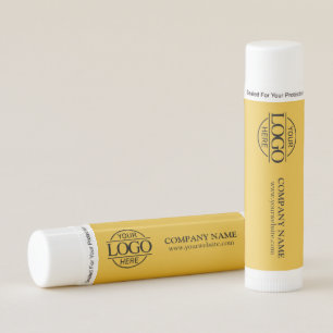 Modern Minimalist Business Logo Corporate Giveaway Lip Balm