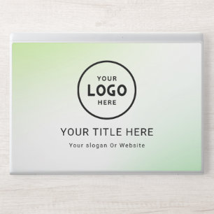Modern Minimalist Business Logo HP Laptop Skin