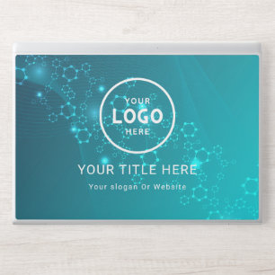 Modern Minimalist Business Logo HP Laptop Skin