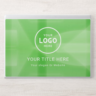 Modern Minimalist Business Logo HP Laptop Skin