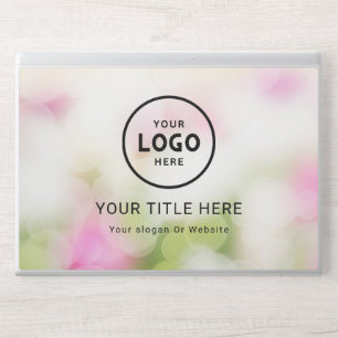 Modern Minimalist Business Logo HP Laptop Skin