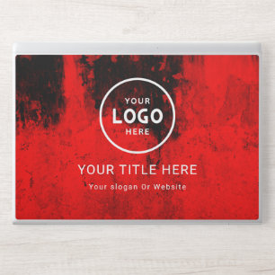 Modern Minimalist Business Logo HP Laptop Skin