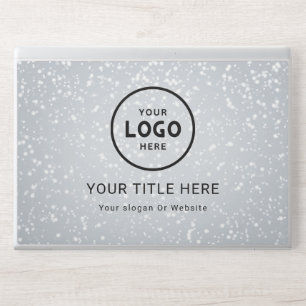 Modern Minimalist Business Logo HP Laptop Skin