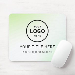 Modern Minimalist Business Logo Mouse Pad