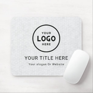 Modern Minimalist Business Logo Mouse Pad
