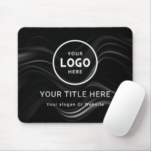 Modern Minimalist Business Logo Mouse Pad