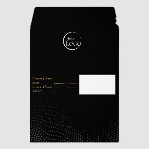 Modern Minimalist Business Shipping Mailer
