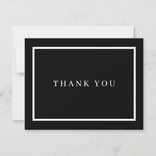Modern Minimalist Business Thank You Card