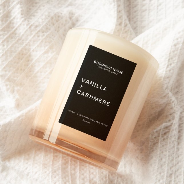 Modern Minimalist Candle Label (Creator Uploaded)
