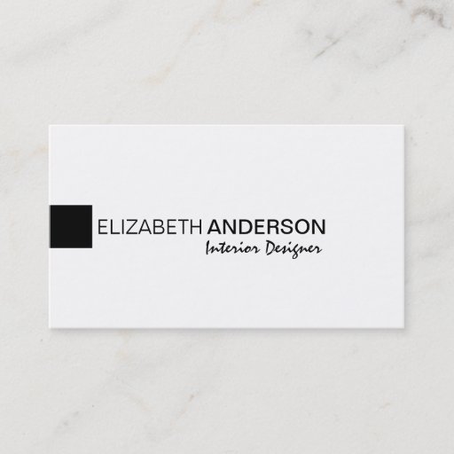 Customizable Modern Minimalist Classic Elegant Professional Business Card Templates