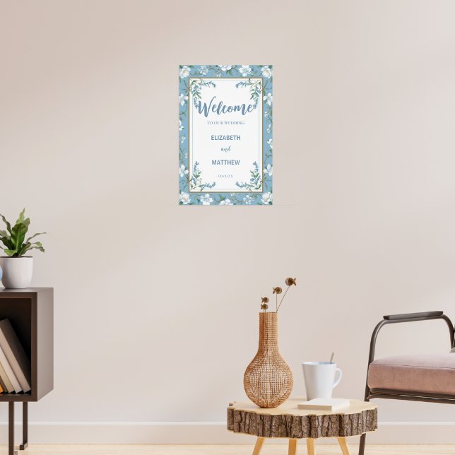 Modern Minimalist classic Rustic Neutral wedding Poster (Living Room 3)