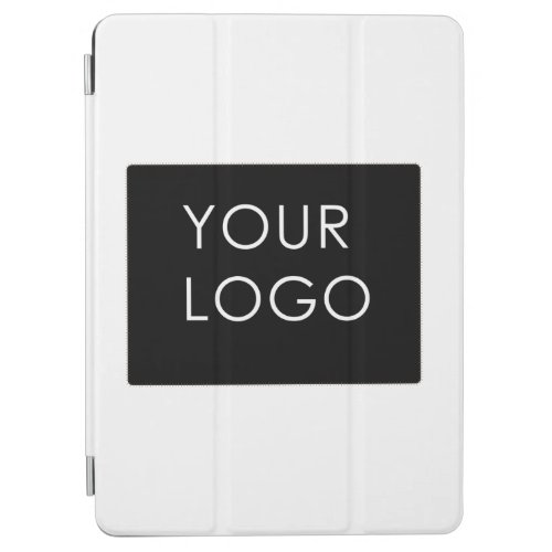 Modern Minimalist Company Business Logo White iPad Air Cover