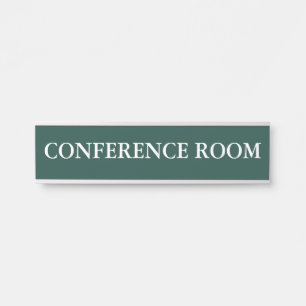 Modern minimalist Conference room Door Sign