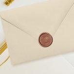 Modern Minimalist Couple Initials Wedding Wax Seal Stamp<br><div class="desc">Create a lasting impression with a personalized wax stamper. This minimalist design includes the couple's initials,  modern sans-serif typography,  and your wedding date for a distinctive touch.</div>
