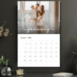 Modern Minimalist Create Your Own Family Photos Calendar<br><div class="desc">Modern Minimalist Create Your Own Family Photos Calendar</div>