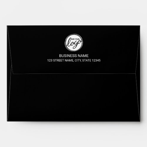 Modern Minimalist Custom Business Logo Envelope