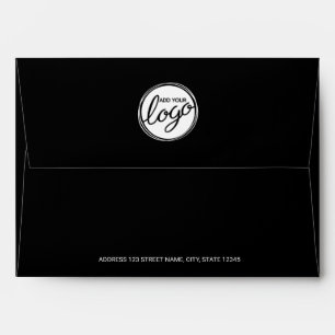Modern Minimalist Custom Business Logo Envelope