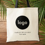 Modern Minimalist Custom Promotional Business Logo Tote Bag<br><div class="desc">Modern Minimalist Custom Promotional Business Logo Tote Bag</div>