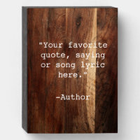 Modern Minimalist Custom Quote