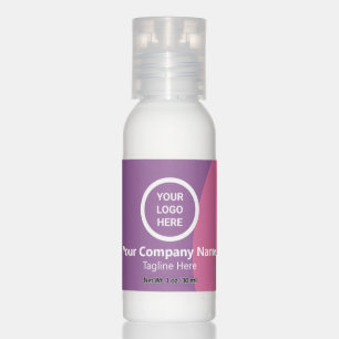 Modern Minimalist Custom Swag Business Giveaway Hand Lotion