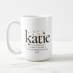 Modern Minimalist Define Katie 15oz Coffee Mug