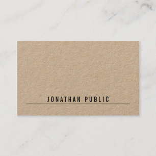 Modern Minimalist Design Professional Fashionable Business Card