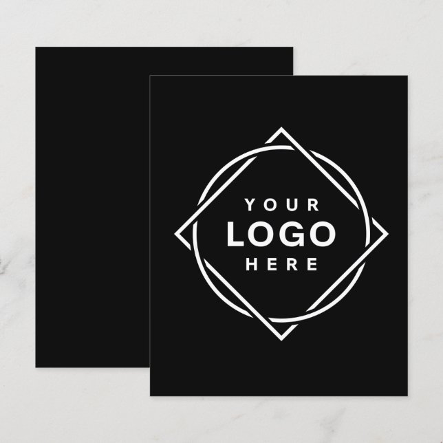 Modern, Minimalist, Elegant and Customizable  (Front/Back)