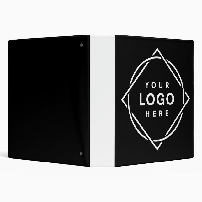 Modern, Minimalist, Elegant and Customizable  3 Ring Binder (Background)