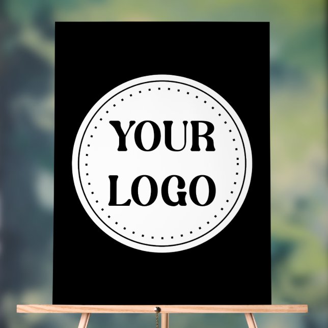 Modern, Minimalist, Elegant and Customizable  Acrylic Sign (Neutral)