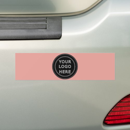 Modern Minimalist Elegant and Customizable  Bumper Sticker