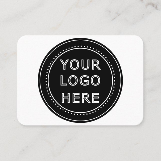 Modern, Minimalist, Elegant and Customizable  Business Card (Front)