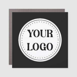 Modern, Minimalist, Elegant and Customizable Car Magnet