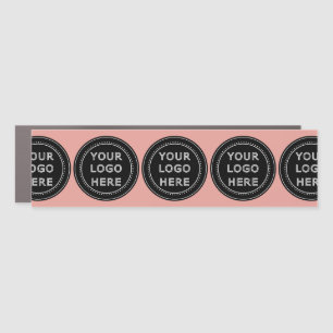 Modern, Minimalist, Elegant and Customizable  Car Magnet
