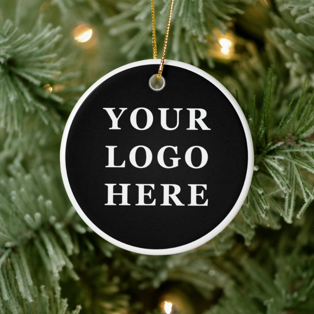 Modern, Minimalist, Elegant and Customizable  Ceramic Ornament (Tree)