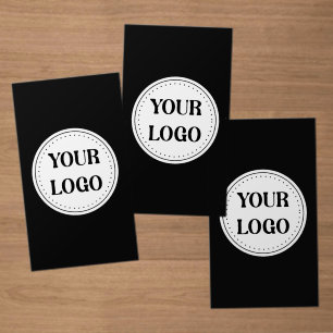 Modern, Minimalist, Elegant and Customizable Clear Business Cards