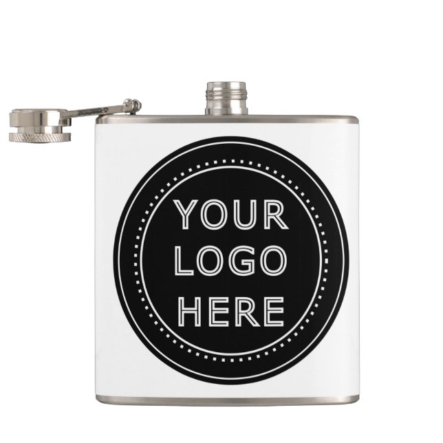 Modern, Minimalist, Elegant and Customizable  Flask (Opened)